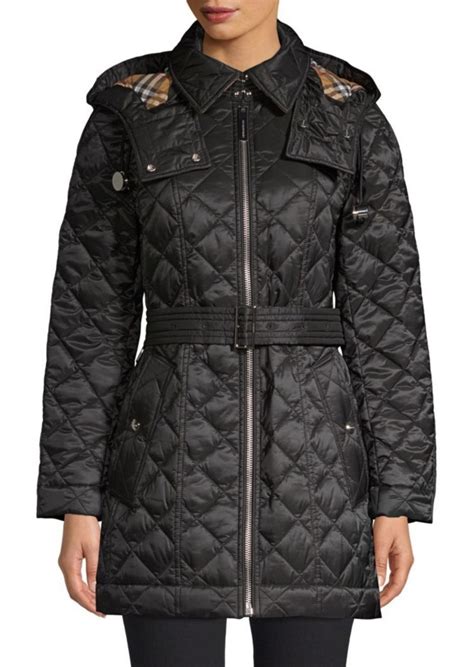 burberry baughton quilted coat outfit|Burberry cashmere jacket.